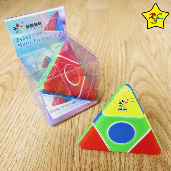 Multi Pyraminx Yuxin Cubo O2 Centros Stickerless