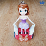 Muñeca Bailarina Princesita Sofia Musica Luces Patineta