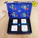 Pack Cubos 2x2, 3x3, 4x4, 5x5 Meilong Magnéticos Moyu