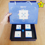 Pack Cubos 2x2, 3x3, 4x4, 5x5 Meilong Magnéticos Moyu