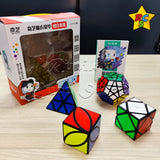 Pack Cubos Qiyi Modificaciones 3x3 Original Negro
