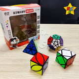 Pack Cubos Qiyi Modificaciones 3x3 Original Negro
