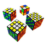 Pack Cubos Rubik 2x2 A 5x5 Qiyi Negro Caja Regalo Speedcube