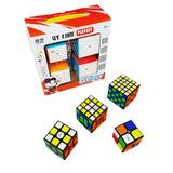 Pack Cubos Rubik 2x2 A 5x5 Qiyi Negro Caja Regalo Speedcube