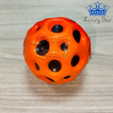 Pelota Antiestres Espichable Huecos Negros Colores Surtidos