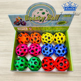 Pelota Antiestres Espichable Huecos Negros Colores Surtidos
