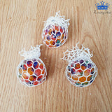 Pelota Slime Cerebro Mini Bolas Hidrogel Multicolor Malla
