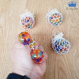 Pelota Slime Cerebro Mini Bolas Hidrogel Multicolor Malla