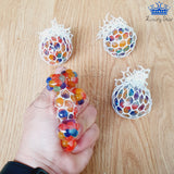 Pelota Slime Cerebro Mini Bolas Hidrogel Multicolor Malla