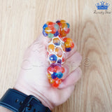 Pelota Slime Cerebro Mini Bolas Hidrogel Multicolor Malla
