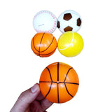 Pelota Anti Estrés Espichable Deportes Espuma X3 Espichar