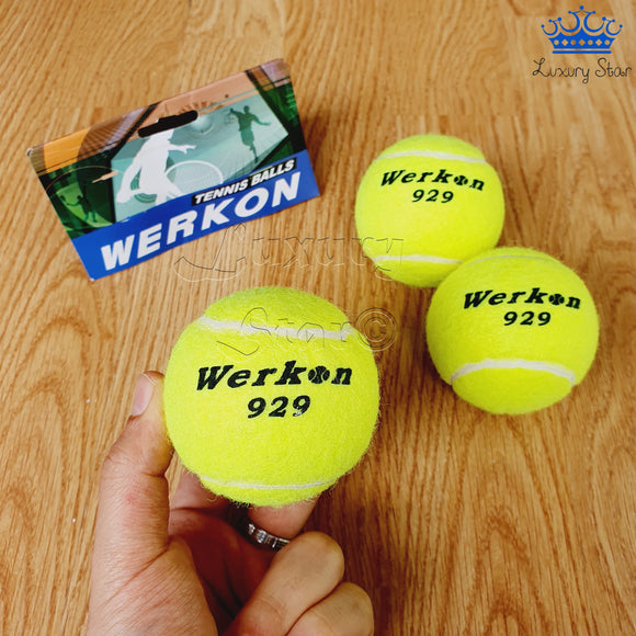 Pelota Tenis Werkon 929 Unidades Tennis Deporte Set X3