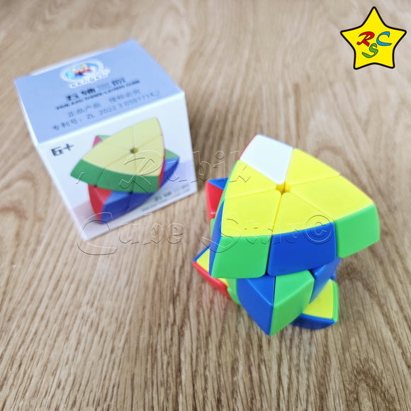 Pentahedron 3 Niveles Shengshou Cubo Stickerless