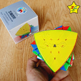 Pentahedron 4 Nivel Shengshou 4x4 Cubo Prisma Dificil