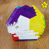 Petaminx Yuxin Megaminx 9x9 Cubo Stickerless Sculpture
