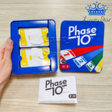 Phase 10 Mattel Juego De Cartas Edición Estuche Metalico