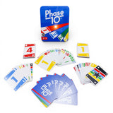 Phase 10 Mattel Juego De Cartas Edición Estuche Metalico
