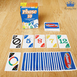 Juego Cartas Phase 10 Familia Amigos Numero Fases Estrategia
