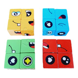 Juego Face Changing Cube Caras Metálico + Tarjeta