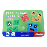 Juego Face Changing Cube Caras Metálico + Tarjeta