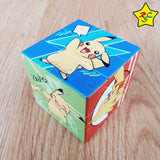 Cubo 3x3 Pikachu Rompecabeza Animado Figuras Anime