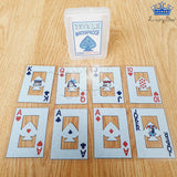 Baraja Hoyle Waterproof Poker Plastico Carta Resistente Agua
