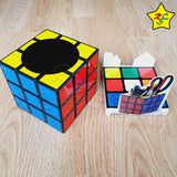 Porta Lapices Cubo 3x3 Magnetico Magic Cube Escritorio