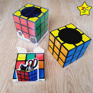 Porta Lapices Cubo 3x3 Magnetico Magic Cube Escritorio