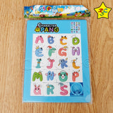 Puzzle 2d Deslizar Letras Abecedario Numeros 20 Piezas Juego