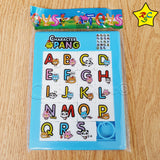 Puzzle 2d Deslizar Letras Abecedario Numeros 20 Piezas Juego