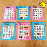 Puzzle 2d Deslizar Letras Abecedario Numeros 20 Piezas Juego
