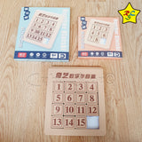 Puzzle 2d Magnetico Klotski Deslizar Qiyi 16 Numeros Speed