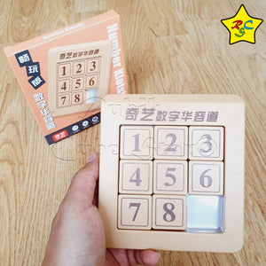 Puzzle 2d Klotski Magnetico Deslizar Numeros Qiyi 9 Piezas