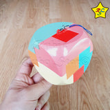 Puzzle Rompecabezas Ensamblar Juguete 6 Piezas Colores Logic