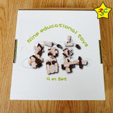 Set Puzzles Ensamblar Madera Desarmar Destreza Mental X9