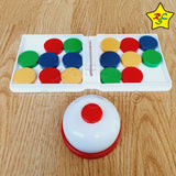 Puck Puzzle Deslizar Juego De Mesa Race Patrones Color
