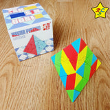 Master Pyraminx 4x4 Fanxin Cubo Qiyi Piramide Speed