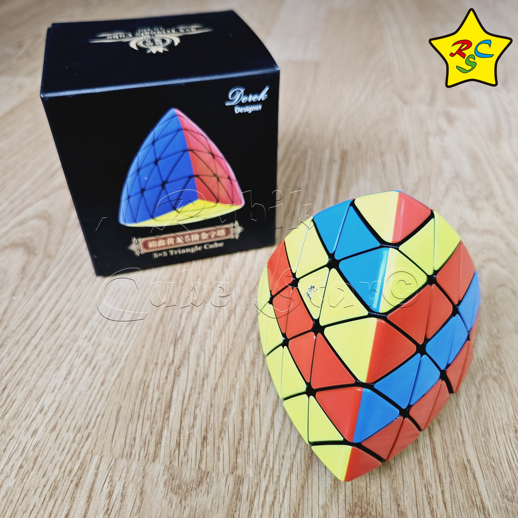 Pyraminx 5x5 Huanglong Yuxin Cubo Stickerless Piramide – Cube Star