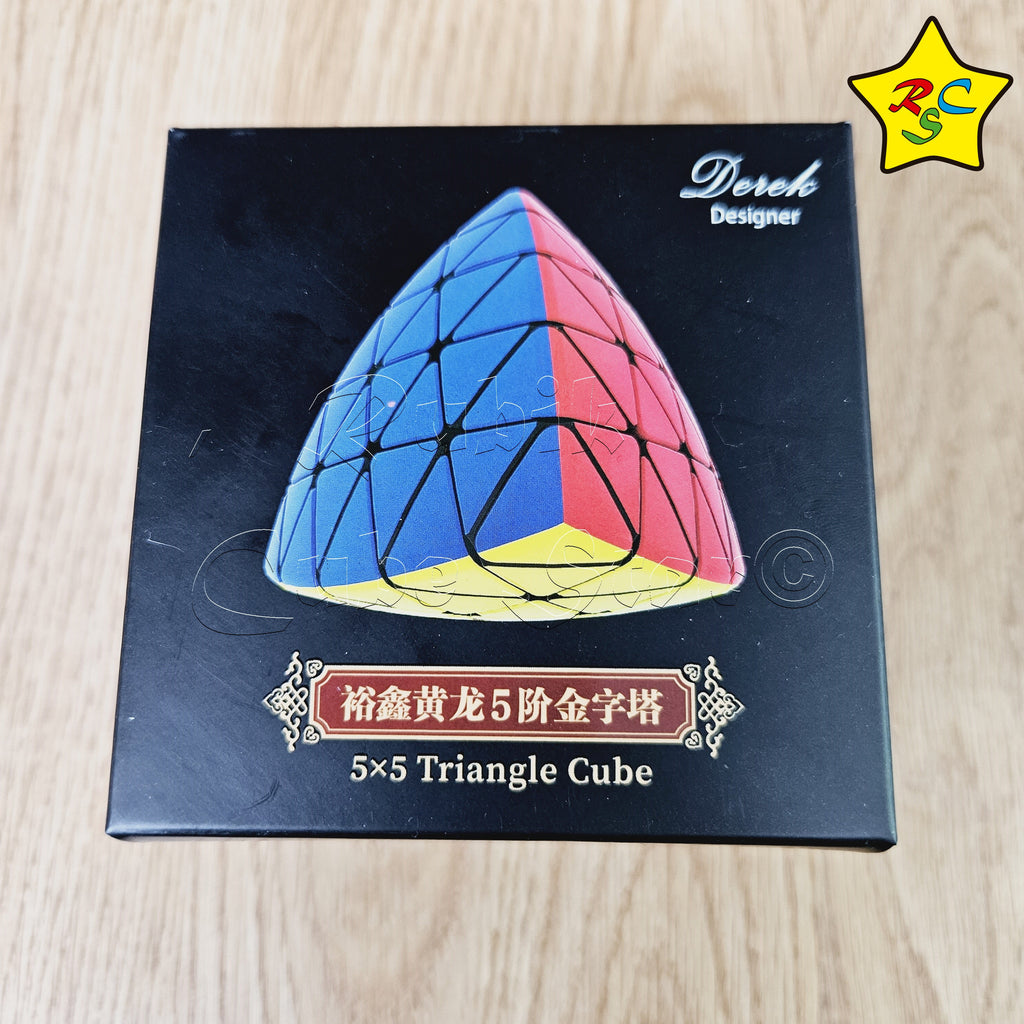 Pyraminx 5x5 Huanglong Yuxin Cubo Stickerless Piramide – Cube Star