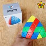 Pyraminx 5x5 Shengshou Piramide Tetraedro Stickerless Cubo Stickerless