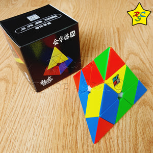 Pyraminx Meilong M Cubo Magnetico Moyu Stickerless