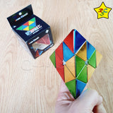 Pyraminx Metalizado Zcube Cubo Magnetico Metallic