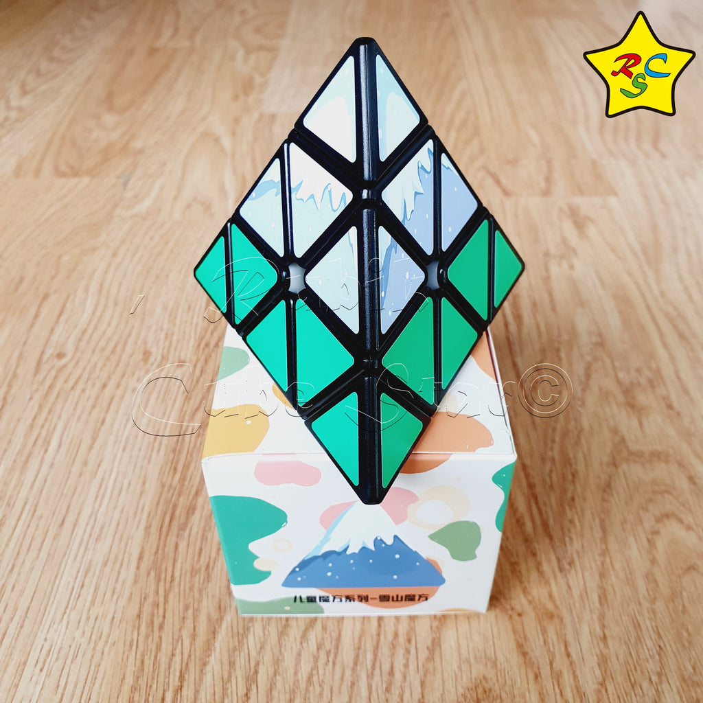 Pyraminx Snow Mountain Qiyi Montaña Nieve Mod Cubo – Cube Star