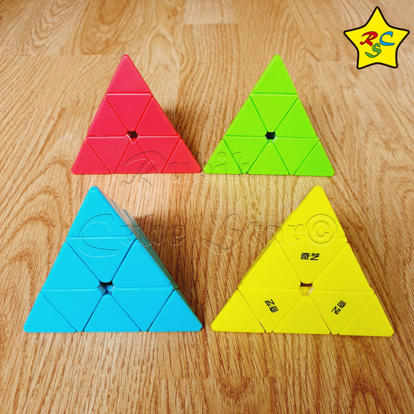 Pyraminx Unicolor 3x3 Cubo Colección Stickerless Speed
