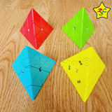 Pyraminx Unicolor 3x3 Cubo Colección Stickerless Speed