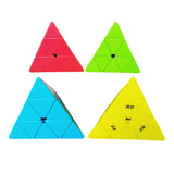 Pyraminx Unicolor 3x3 Cubo Colección Stickerless Speed