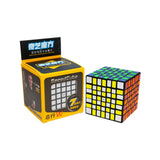7x7 Qiyi Qixing Cubo Speedcube - Negro Pegatinas
