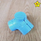 Q-platypus Mirror Azul Pyraminx Puzzle Shengshou Cubo