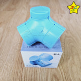 Q-platypus Mirror Azul Pyraminx Puzzle Shengshou Cubo