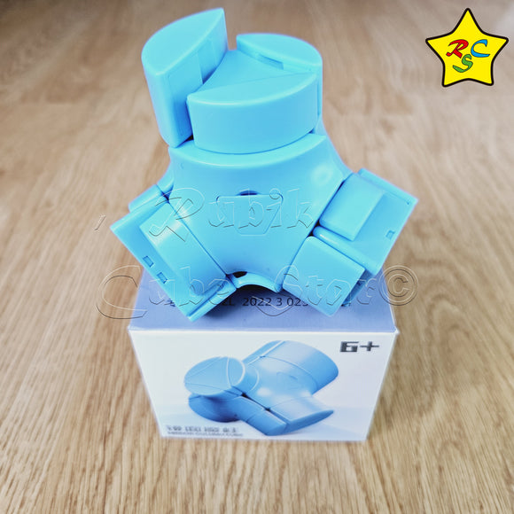 Q-platypus Mirror Azul Pyraminx Puzzle Shengshou Cubo